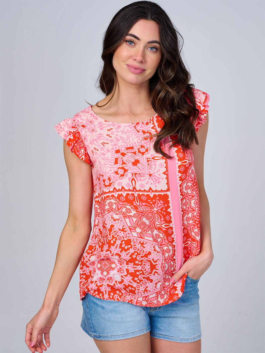 Womens Floral Top