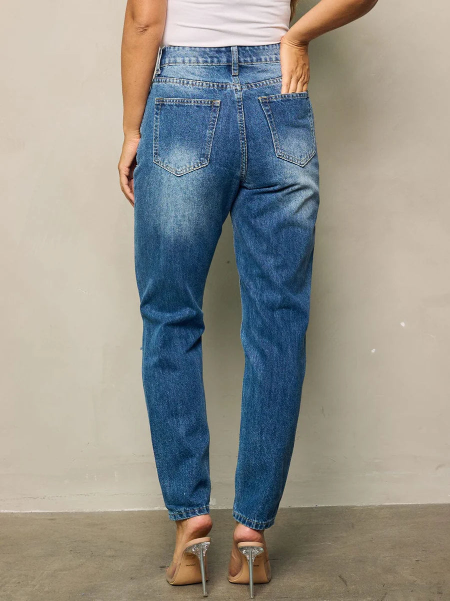 Distressed Jeans
