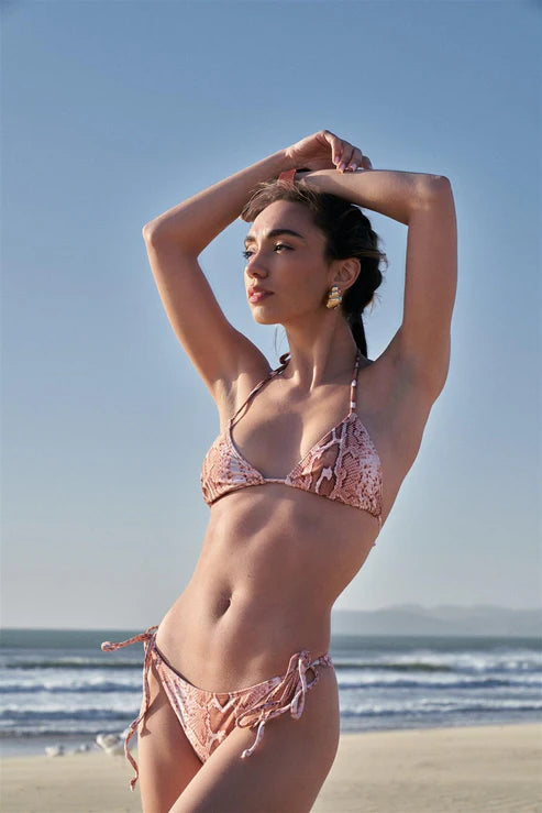 Triangle Gold Ring Swimsuit