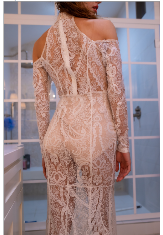 White Lace Dress