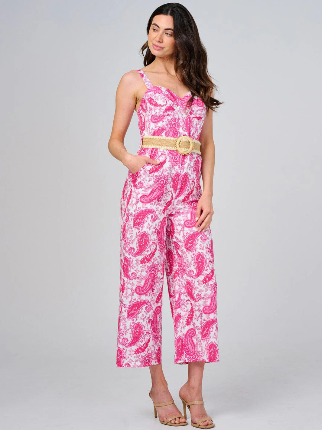 Belted Jump Suit